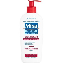 MIXA Intensif Lait corps réparateur cica Peaux seches - 250 ml x6