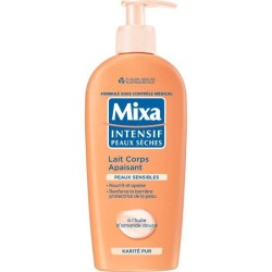 Lait corps apaisant - MIXA - Intensif - Peaux seches - 250 ml x6