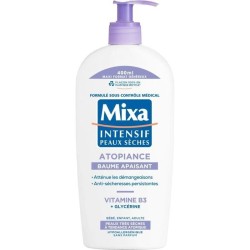 MIXA Intensif Baume Apaisant Atopiance Peaux Seches - 400 ml x6