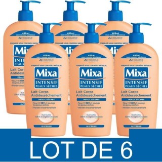 Lait corps antidessechement - MIXA - Intensif - Peaux seches - 400 ml