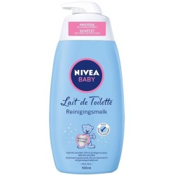 Lait de Toilette NIVEA BABY - 500 ml - Lot de 12