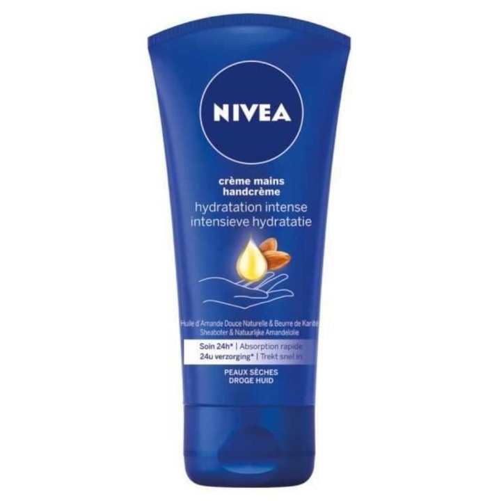 NIVEA Creme mains Nourrissante - 75ml - Lot de 12