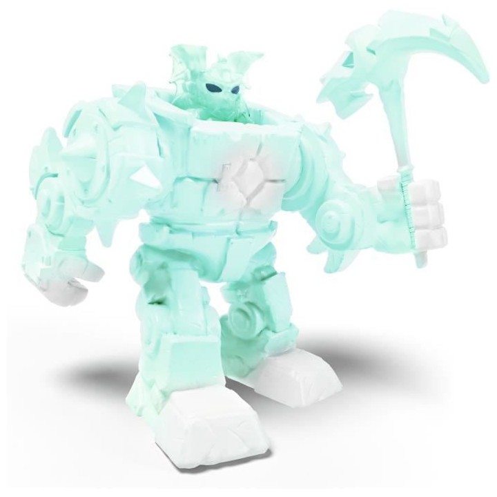 SCHLEICH - Cyborg de glace Eldrador Mini Creatures - 42546 - Gamme Eld
