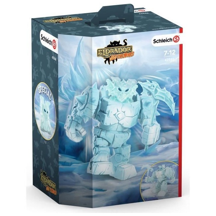 SCHLEICH - Cyborg de glace Eldrador Mini Creatures - 42546 - Gamme Eld
