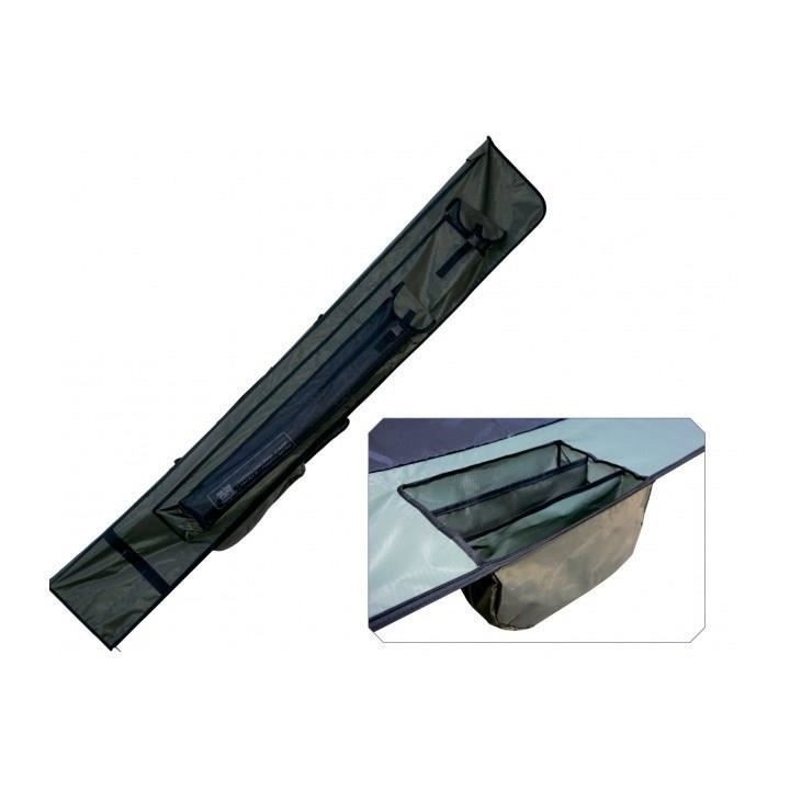 Fourreau Carpe 3 Cannes 195 cm + Rangements et Bandoulieres