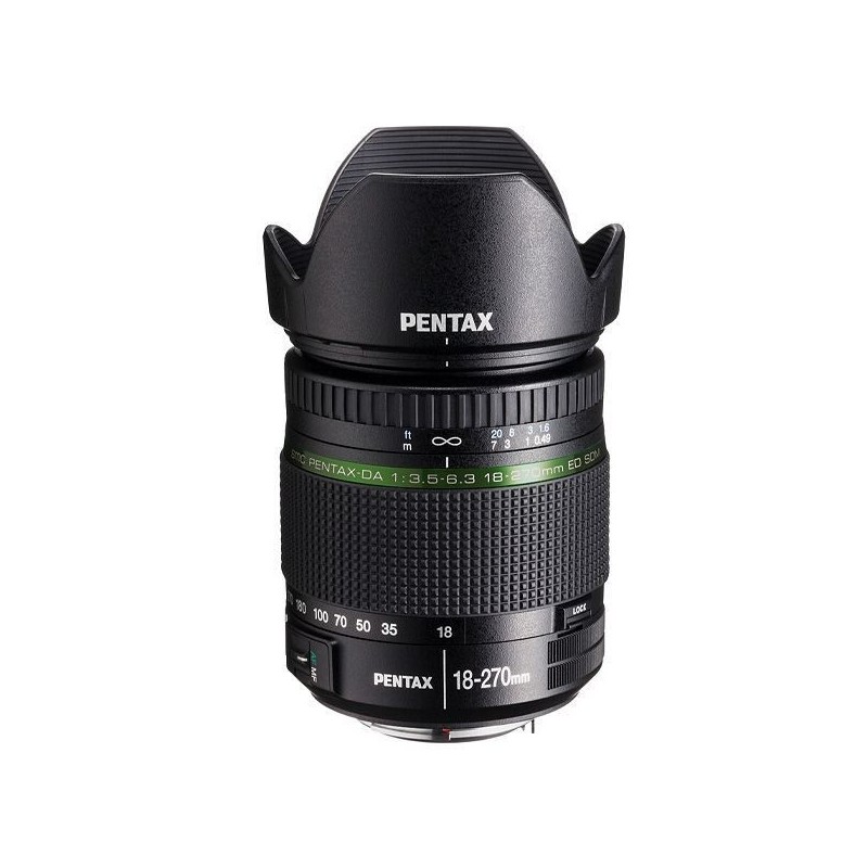 PENTAX Objectif SMC DA 18-270mm f/3.5-6.3 SDM - pour Reflex