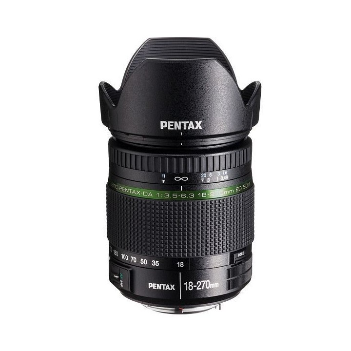 PENTAX Objectif SMC DA 18-270mm f/3.5-6.3 SDM - pour Reflex
