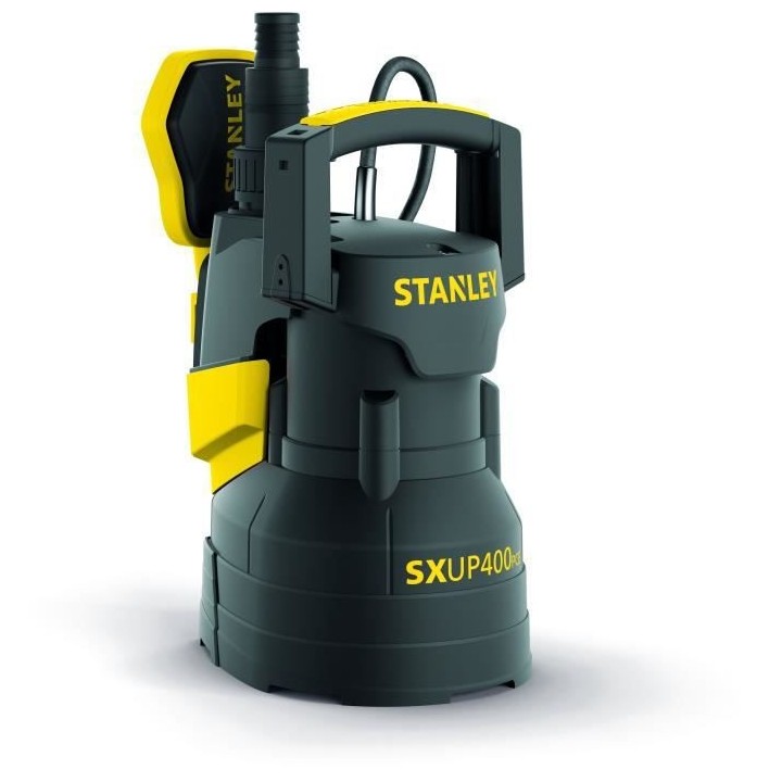 STANLEY - Pompe vide cave eau claire 400 W - Plastique