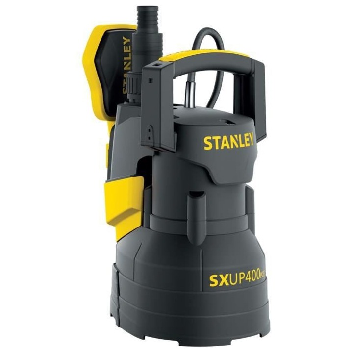 STANLEY - Pompe vide cave eau claire 400 W - Plastique