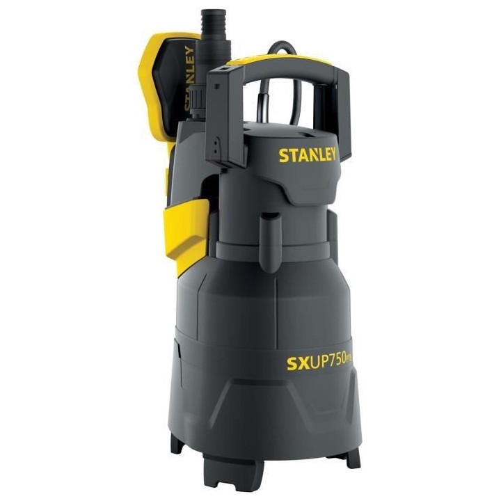 STANLEY - Pompe vide cave eau sale 750 W - Plastique