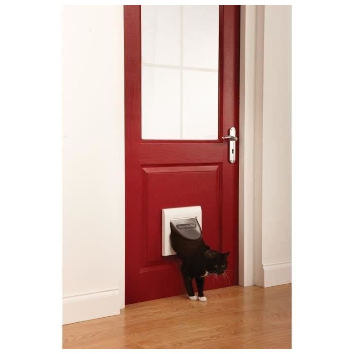 PetSafe - Chatiere Magnétique pour Chat Classique Staywell - Verrouil