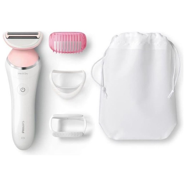PHILIPS Rasoir Femme Satinshave Advance BRL140/00 - 4 accessoires