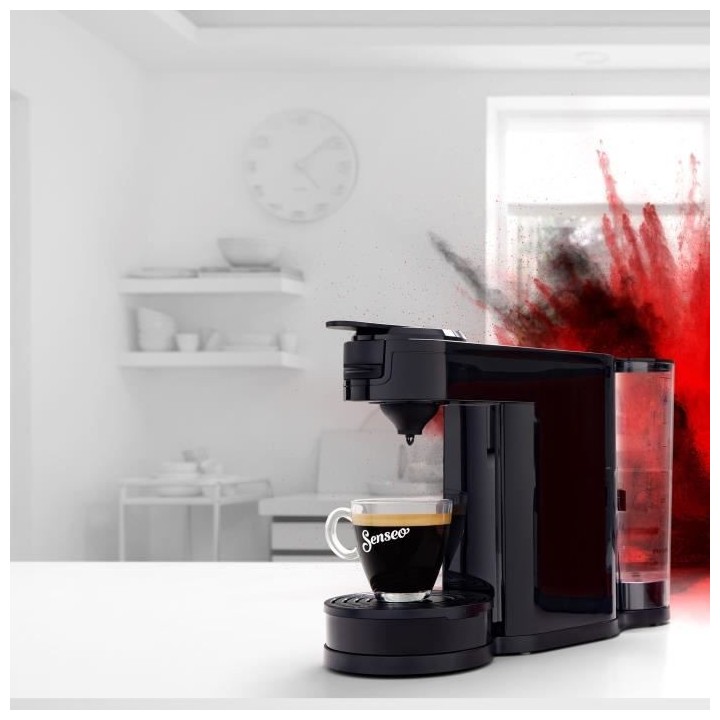 PHILIPS Senseo Switch Machine a Café 2-en-1 Dosettes et Filtre HD6592