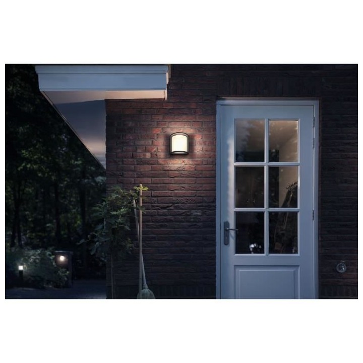 Philips Samondra applique murale anthracite 1x12W
