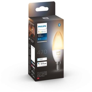 PHILIPS Hue White Ambiance - Ampoule LED connectée flamme E14 - 6W -