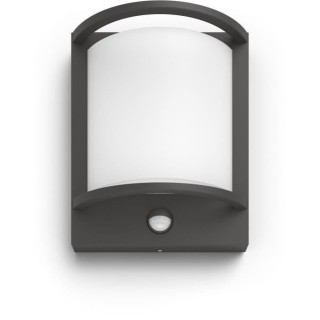 PHILIPS Applique murale BRIDGE - 15W - Détecteur de mouvement - Anthr