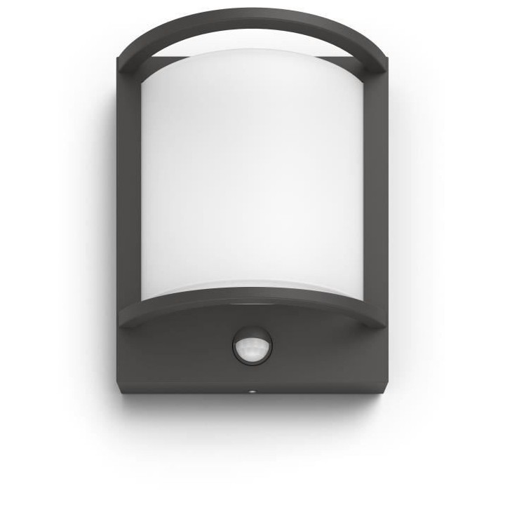 PHILIPS Applique murale BRIDGE - 15W - Détecteur de mouvement - Anthr