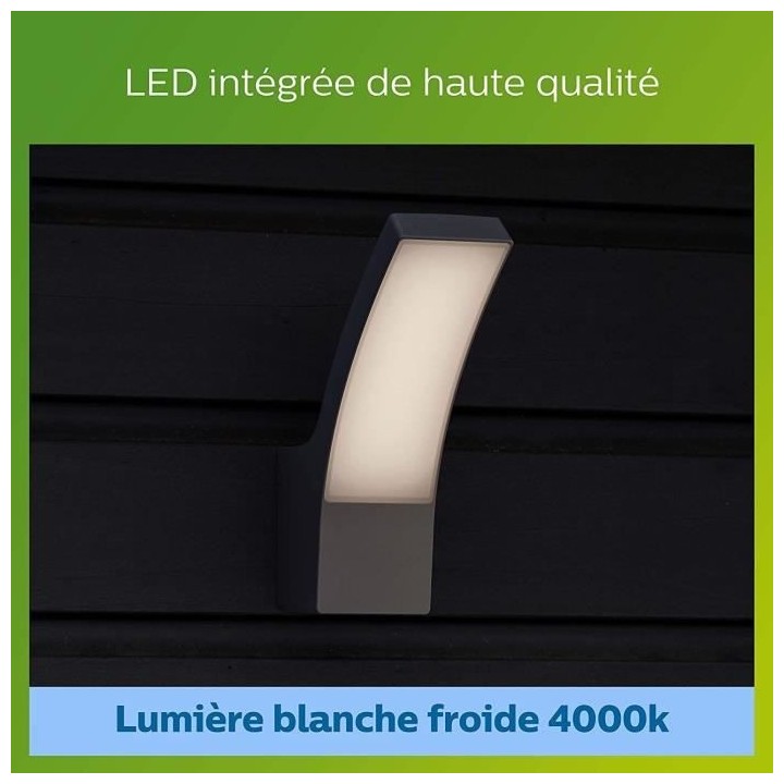 PHILIPS Applique murale SPLAY - 12W - Anthracite
