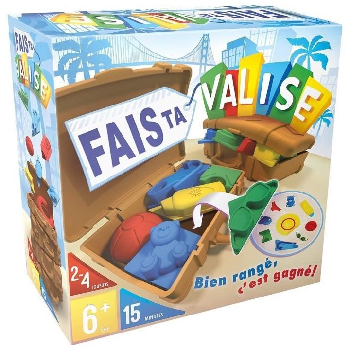 Zygomatic | Fais ta valise | Jeu de société | a partir de 6 ans | 2