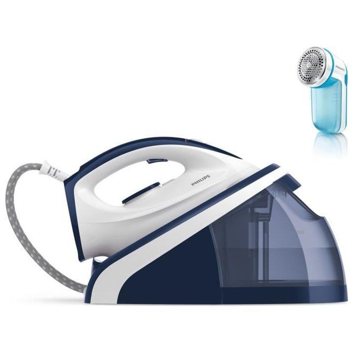 PHILIPS Centrale vapeur HI5900/90 - 5,2 bars, Pressing 200 g/min, Déb