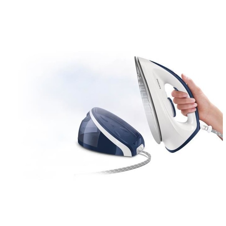 PHILIPS Centrale vapeur HI5900/90 - 5,2 bars, Pressing 200 g/min, Déb