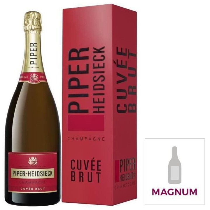 Champagne Piper Heidsieck Brut avec étui - Magnum 1,5L