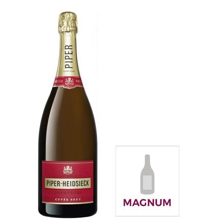 Champagne Piper Heidsieck Brut avec étui - Magnum 1,5L
