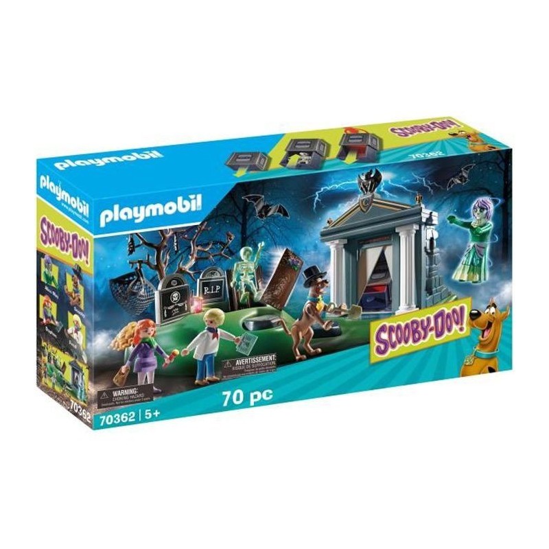 PLAYMOBIL 70362 - SCOOBY-DOO! Histoires au Cimetiere