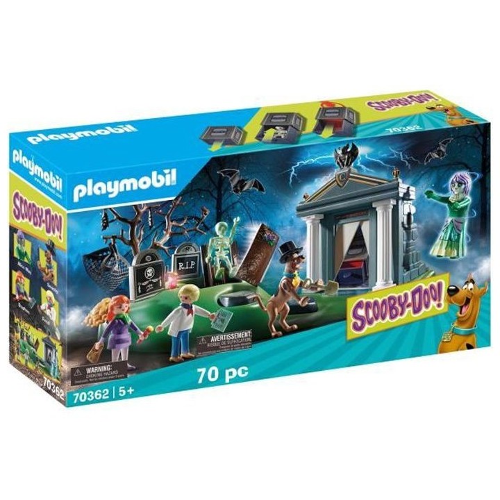 PLAYMOBIL 70362 - SCOOBY-DOO! Histoires au Cimetiere