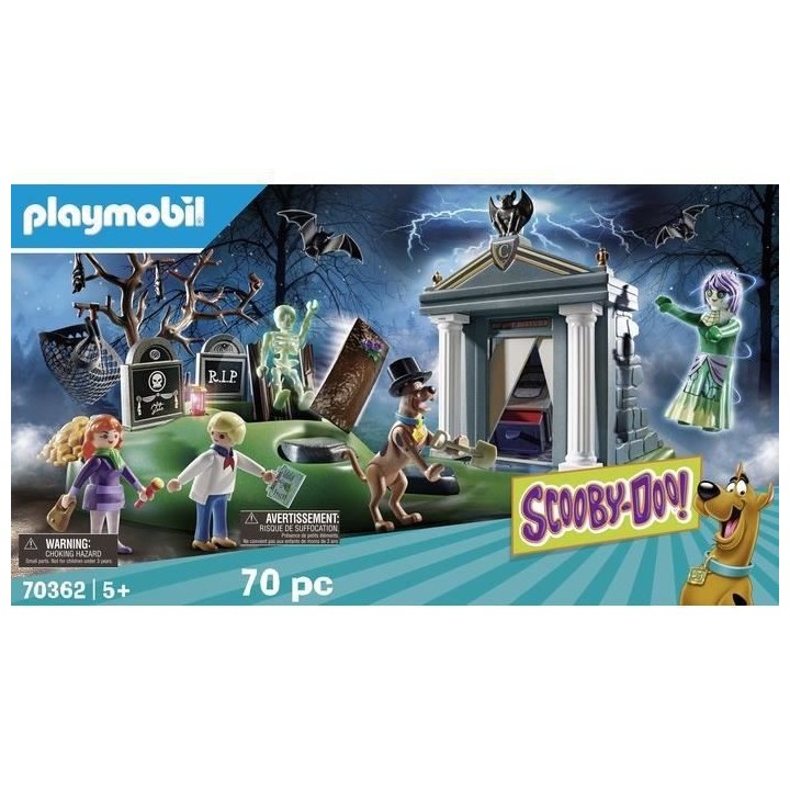 PLAYMOBIL 70362 - SCOOBY-DOO! Histoires au Cimetiere