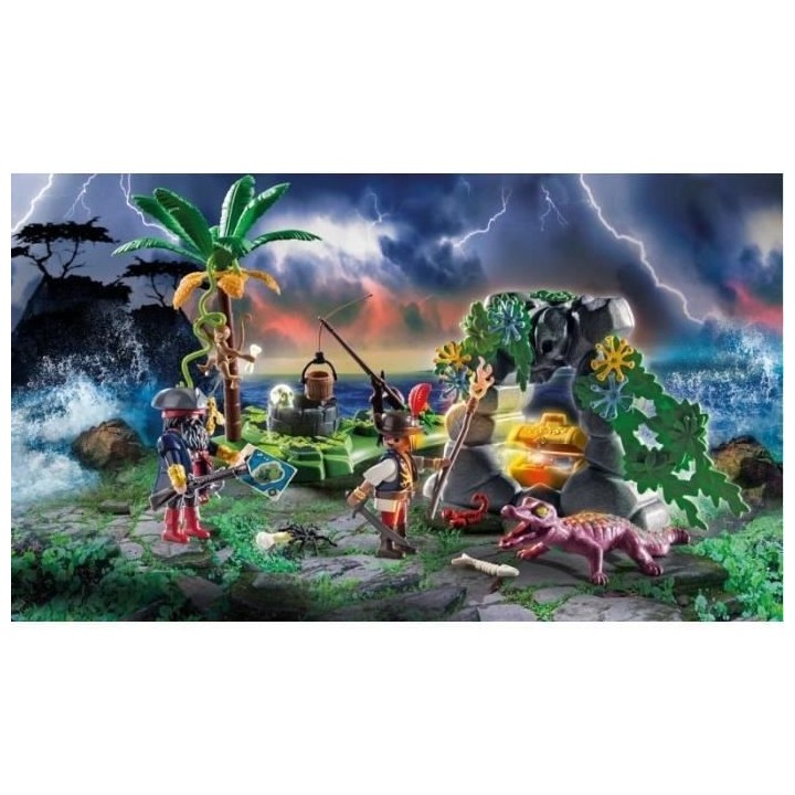 PLAYMOBIL 70414 - Les Pirates - Repaire du trésor des pirates