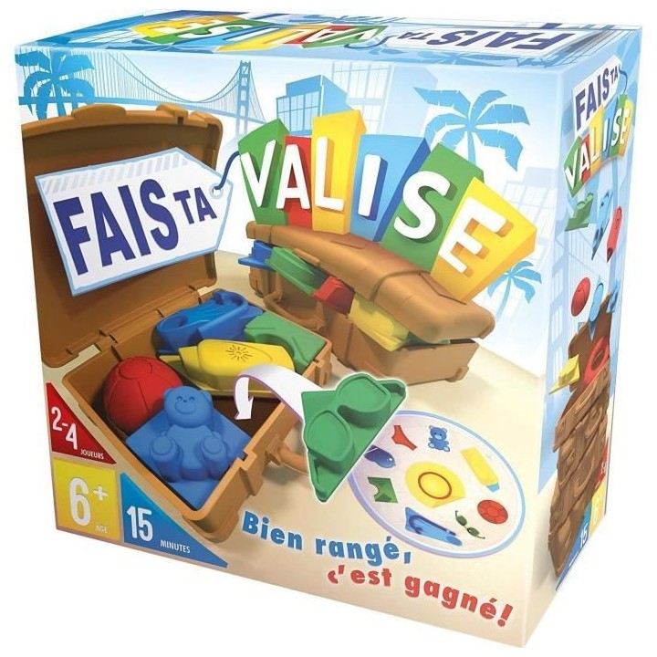 Zygomatic | Fais ta valise | Jeu de société | a partir de 6 ans | 2