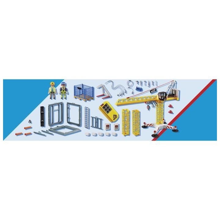 PLAYMOBIL - 70441 - Grue radio-commandée