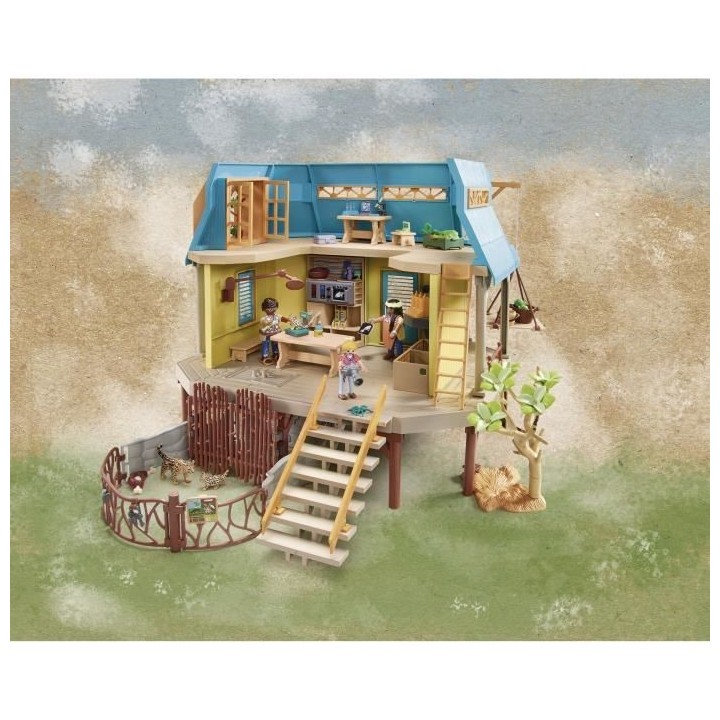 PLAYMOBIL - 71007 - Wiltopia - Centre de soins pour animaux - Plus de