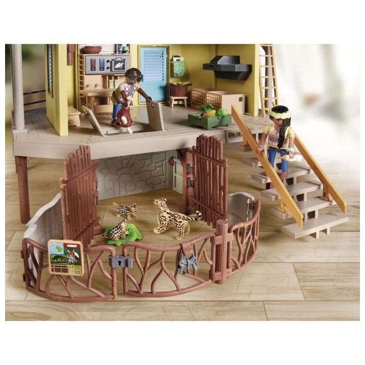 PLAYMOBIL - 71007 - Wiltopia - Centre de soins pour animaux - Plus de