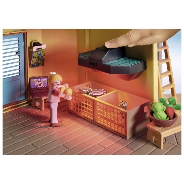 PLAYMOBIL - 71007 - Wiltopia - Centre de soins pour animaux - Plus de