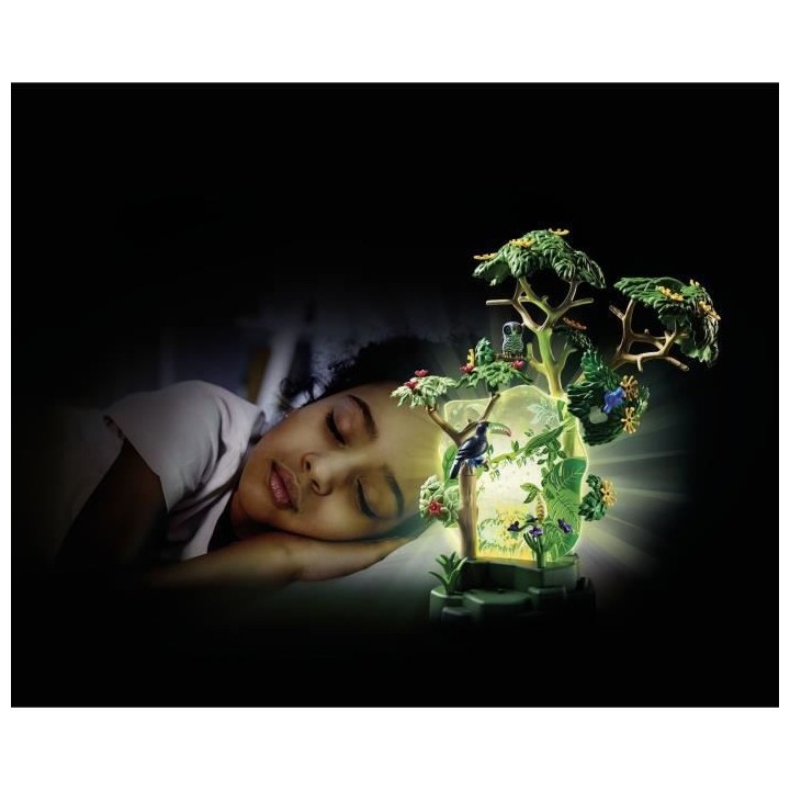 PLAYMOBIL - 71009 - Wiltopia - Foret tropicale avec veilleuse - Plus d