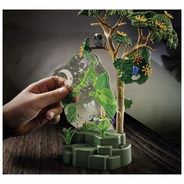 PLAYMOBIL - 71009 - Wiltopia - Foret tropicale avec veilleuse - Plus d