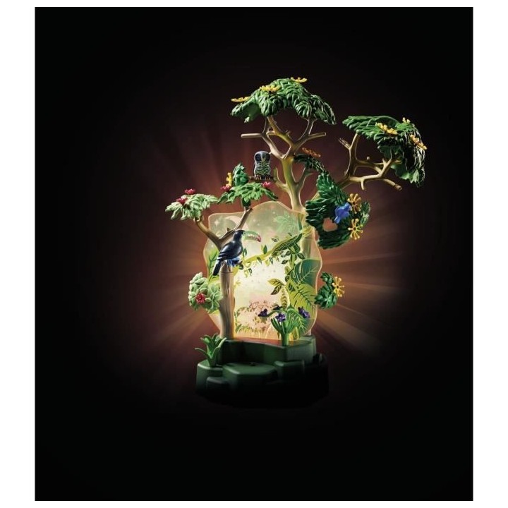 PLAYMOBIL - 71009 - Wiltopia - Foret tropicale avec veilleuse - Plus d