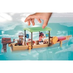 PLAYMOBIL - 71010 - Wiltopia - Pirogue et lamantins - Plus de 80% de matériaux recyclés ou biosourcés