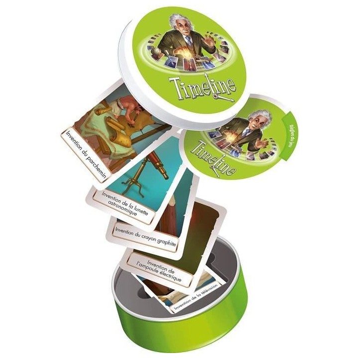 Zygomatic | Timeline : Inventions - Édition 2021 | Jeu de société |