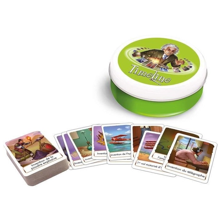 Zygomatic | Timeline : Inventions - Édition 2021 | Jeu de société |