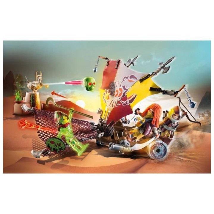 PLAYMOBIL - 71026 - Novelmore - Sal'ahari Sands - Bolide des sables
