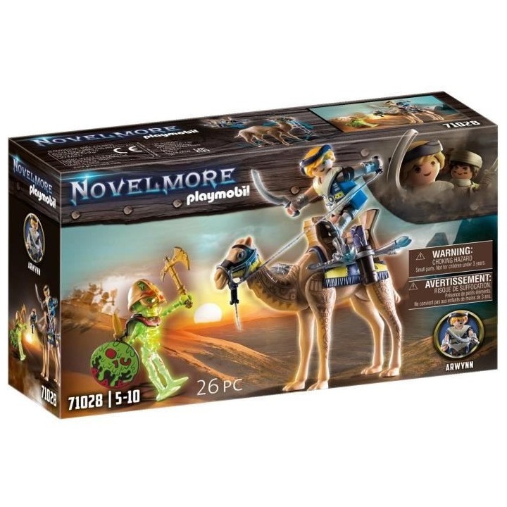 PLAYMOBIL - 71028 - Novelmore - Sal'ahari Sands - Arwynn et soldat squ