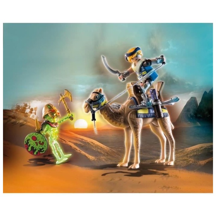 PLAYMOBIL - 71028 - Novelmore - Sal'ahari Sands - Arwynn et soldat squ