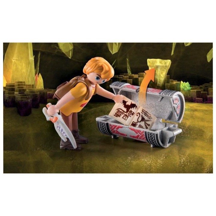 PLAYMOBIL - 71081 - Dragons Nine Realms: Thunder & Tom