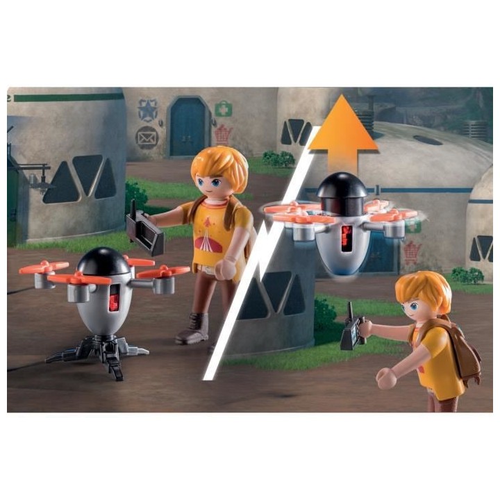 PLAYMOBIL - 71081 - Dragons Nine Realms: Thunder & Tom