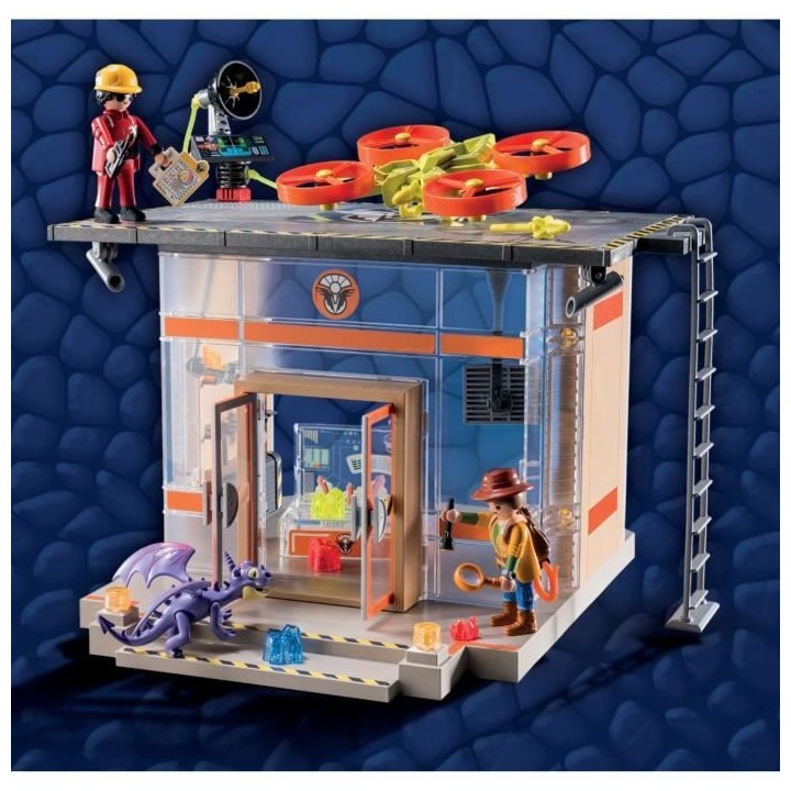 PLAYMOBIL - 71084 - Dragons Nine Realms: Icaris Lab