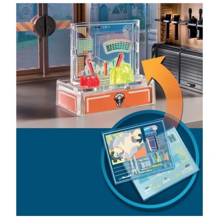 PLAYMOBIL - 71084 - Dragons Nine Realms: Icaris Lab