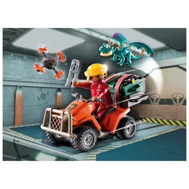 PLAYMOBIL - 71085 - Dragons Nine Realms: Icaris Quad